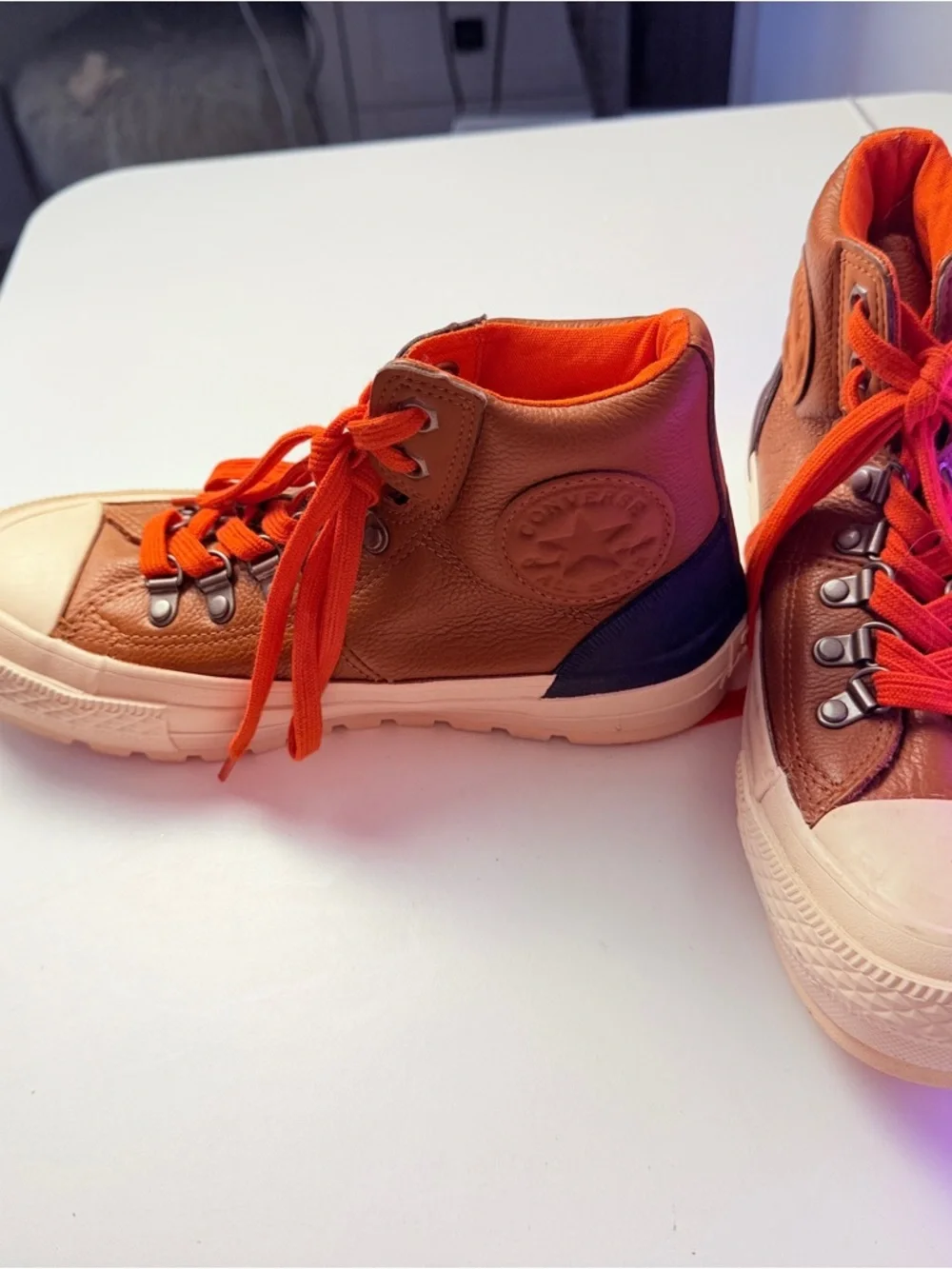 Leather High Top Converse Limited Edition!! - Picture 6 of 6